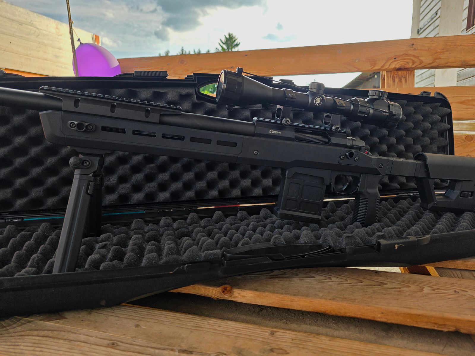 prep my airsoft - m66 spring Sniper Black 