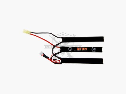 Tripple-Sticktype 1450MAH 11,1V 3S 25C LIPO