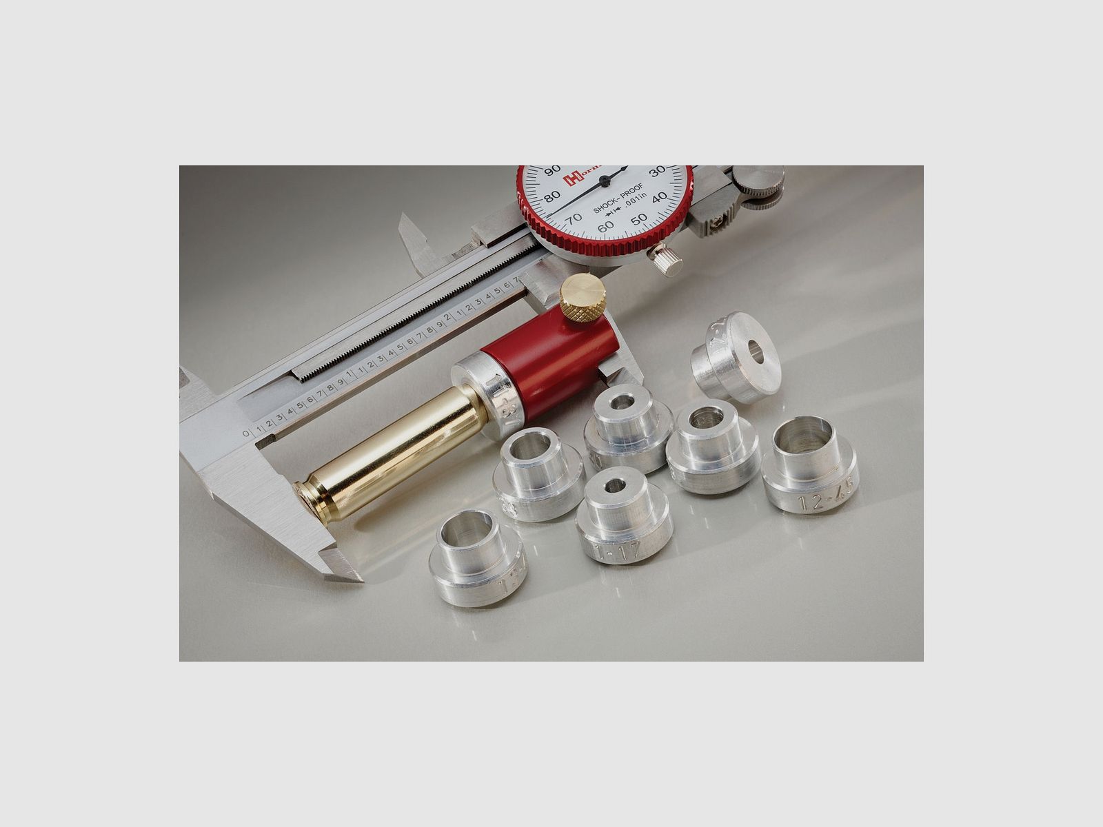Hornady LNL COMPARATOR SET BODY & 14 INSERT