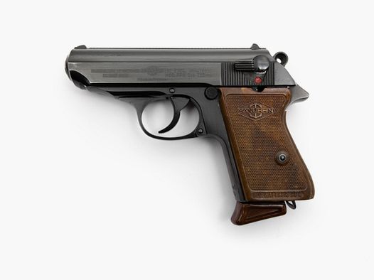 Manurhin Walther PPK, neuwertige Gebrauchtwaffe, 7,65 mm