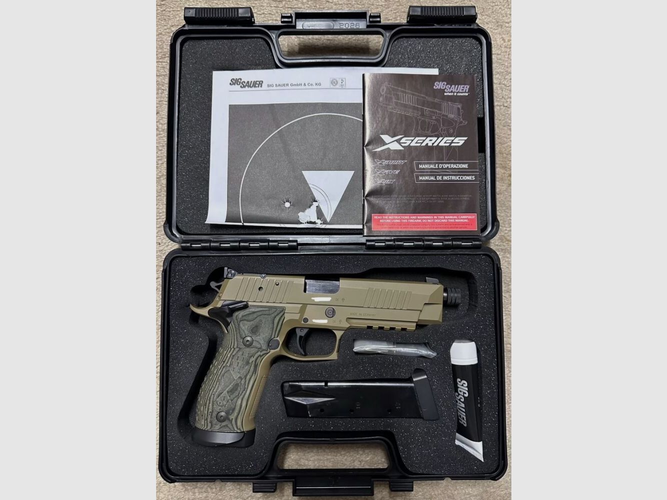 Sig Sauer Wyprodukowano w Niemczech P226 X-FIVE Skorpion