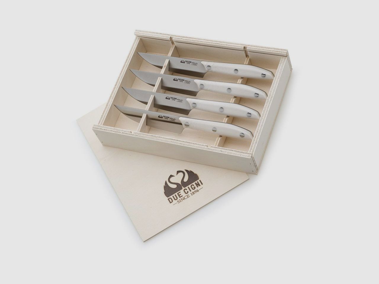 Messer 1896 Steakmesser Set POM Wei II