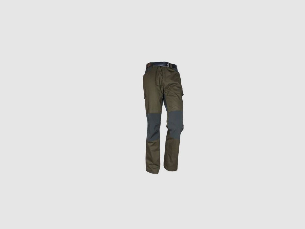 Hubertus Jagdhose Hydro mit Stretch dunkeloliv 32