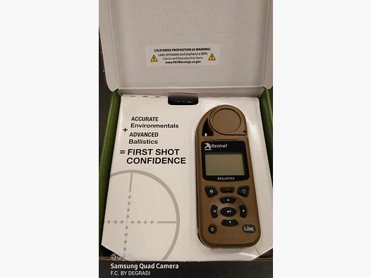 KESTREL 5700 BALLISTICS WEATHER METER