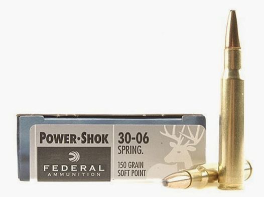 Federal Power-Shok .30-06 Sprg. 150GR JSP 20 Patronen