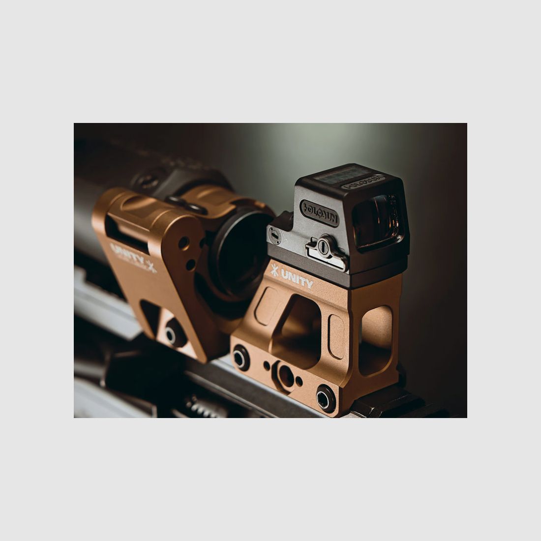 UNITY Tactical FAST MRDS Riser Mount Nero
