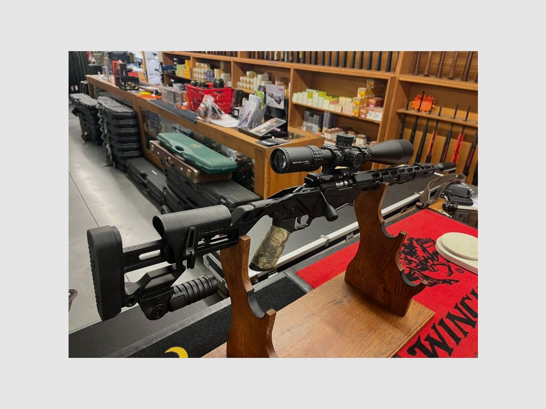 Ruger precision rimfire Noire 17HMR + Lunette VECTOR OPTICS + SilencieuxOccasion, image 2 sur 7