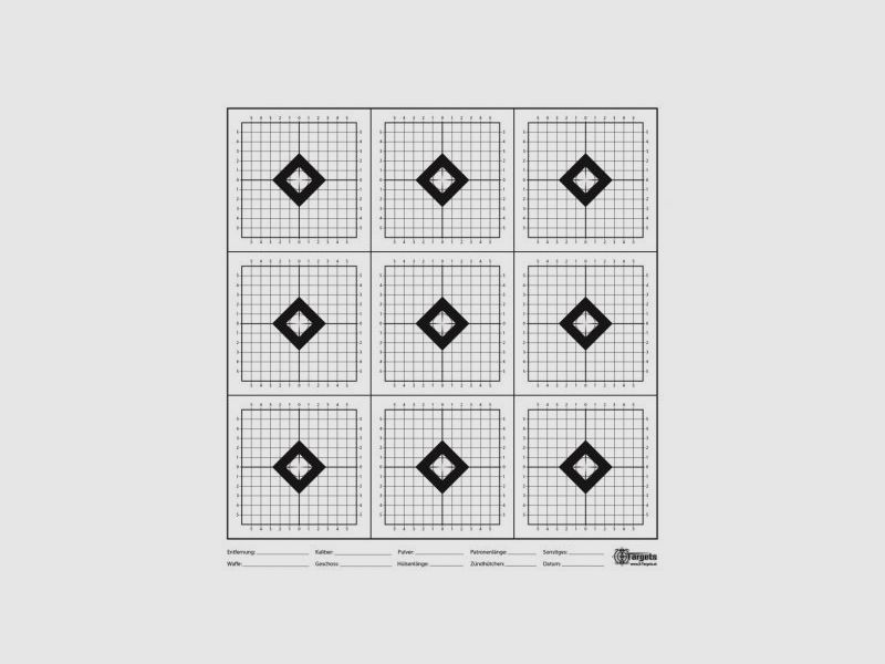 X-Targets – SX9 Zielscheibe