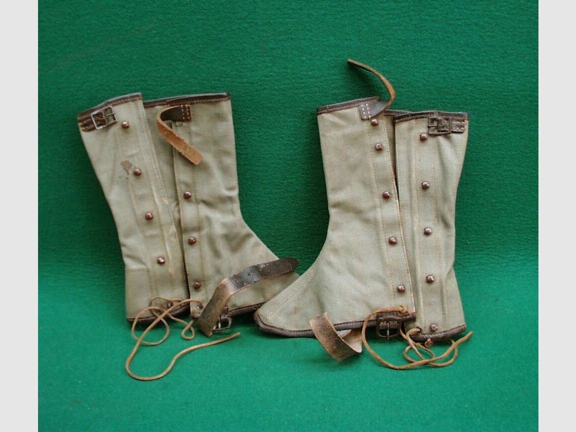 Guêtres pour bottes de chasseur de montagne