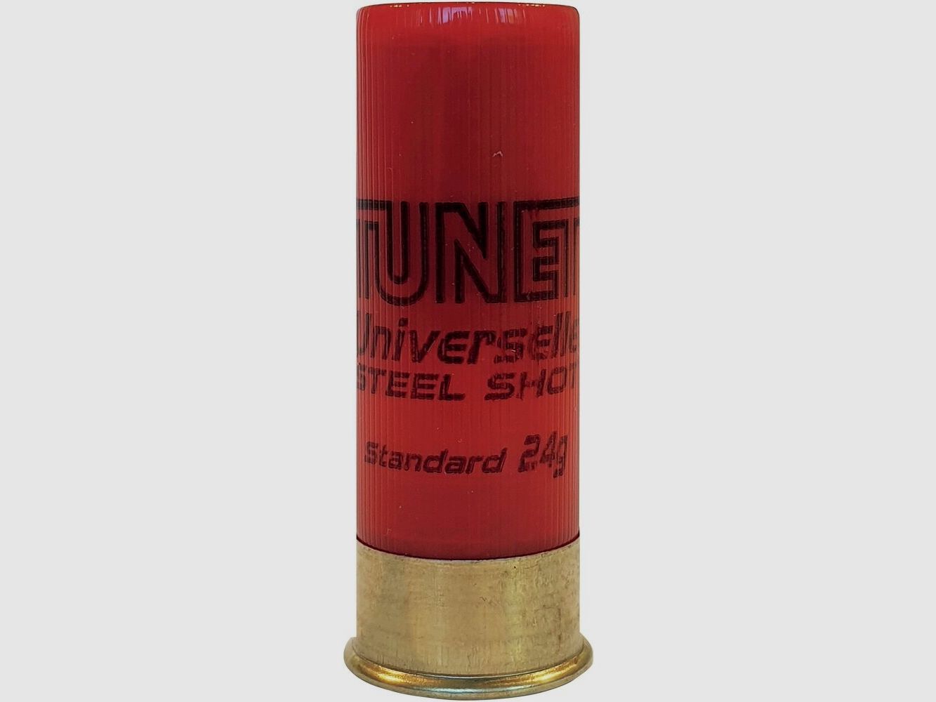Tunet 12/70 Universelle 2,5mm 24g Weicheisen-Stahlschrotpatrone Bleifrei