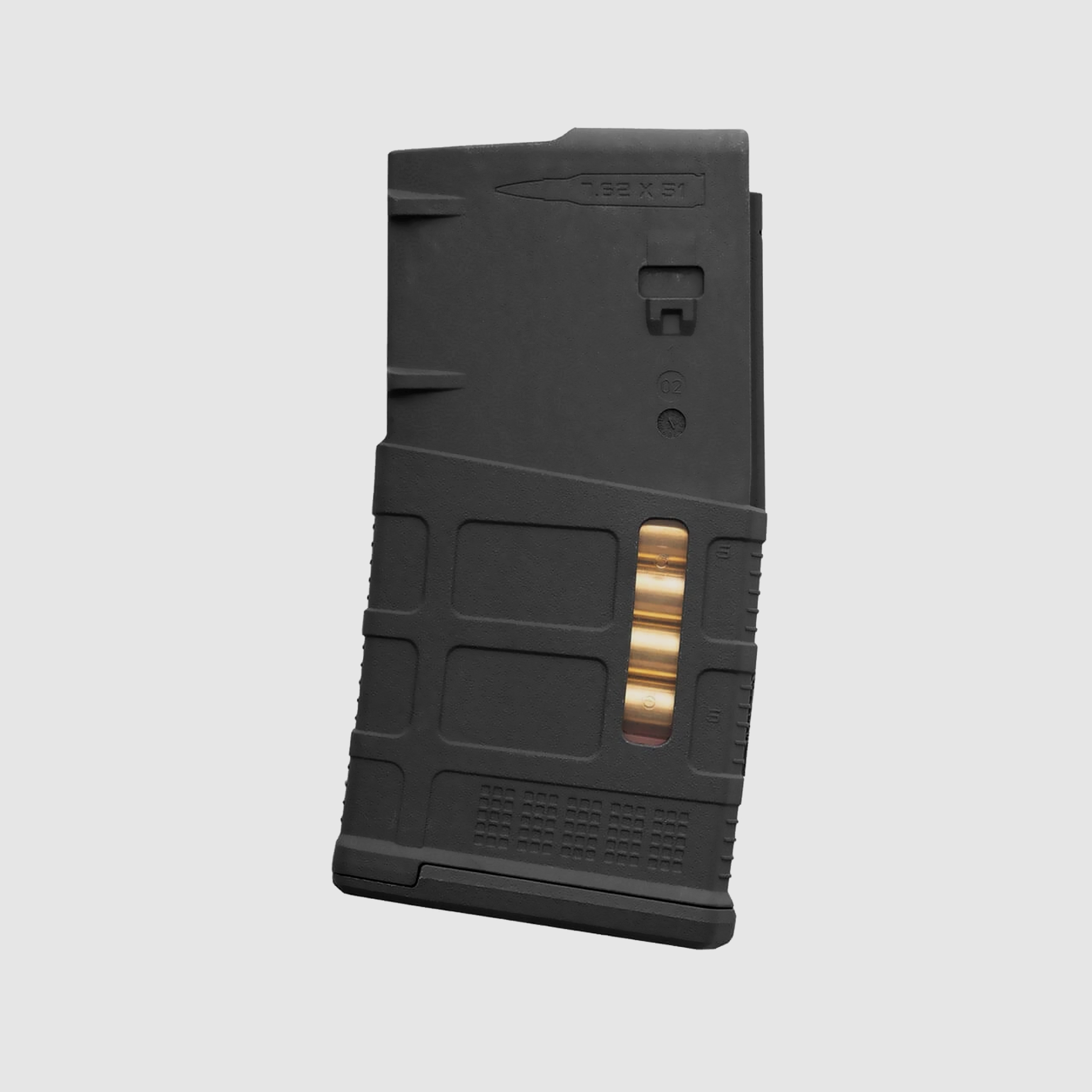 Cargador PMAG 20 LR/SR GEN M3 Window AR10 / SR25 20 cartuchos, Black, MAG1429 - Magpul