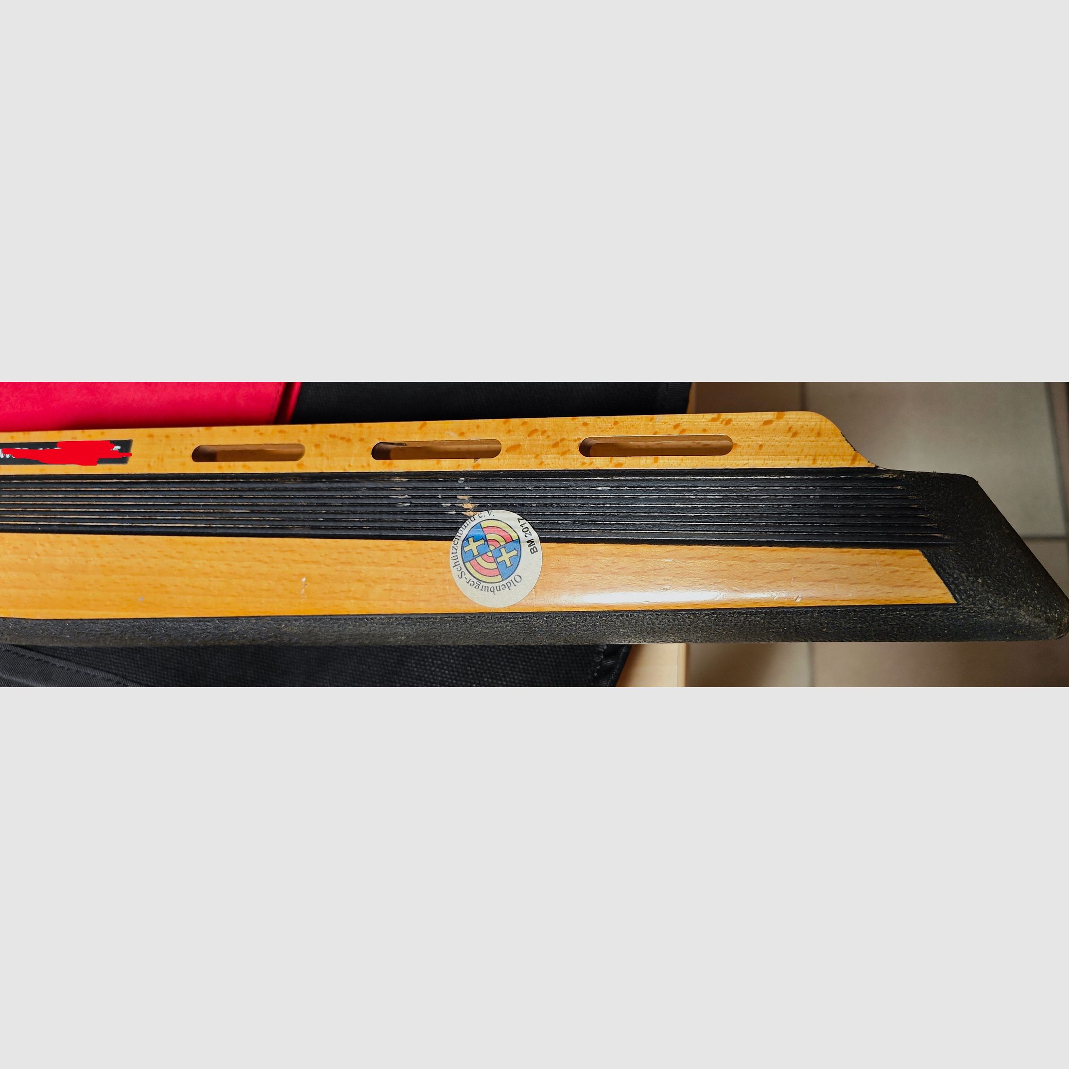 Used stock from an Anschütz 1907