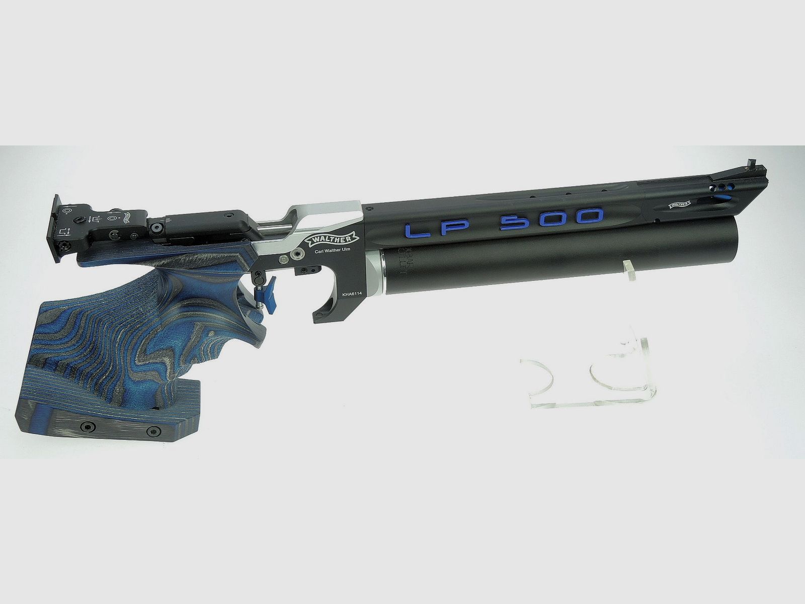 Walther LP500 Expert Blue Angel rechts Gr.M