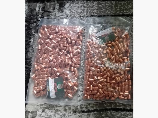 500 Kegelstumpf Vollmantelgeschosse .40/180gr.