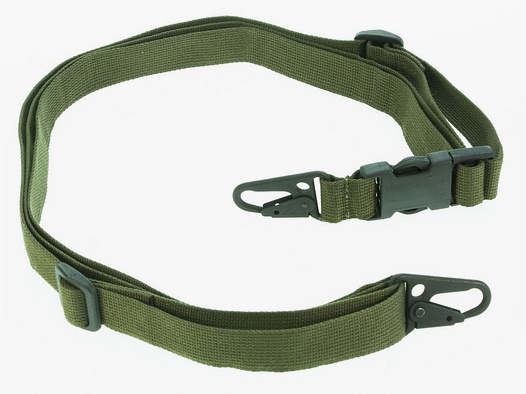 Heckler & Koch 3-punts sling met snelle release, 25 mm, olijfgroen