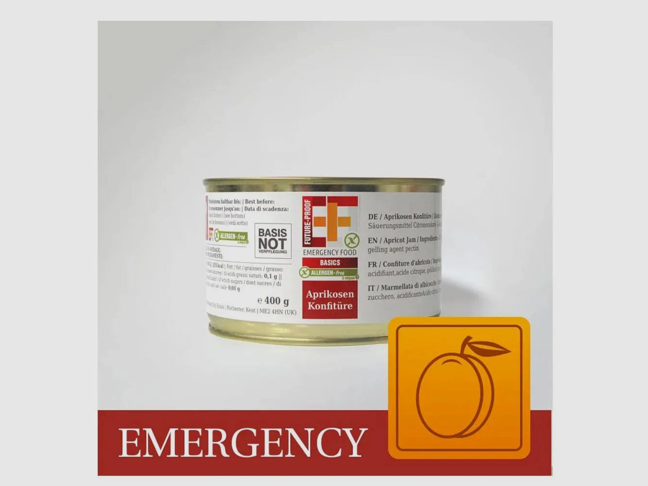 EF Emergency Food Aprikosen Konfitüre