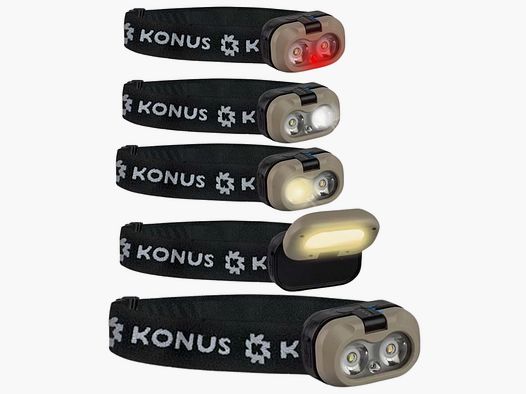 Stirnlampe KONUSFLASH-8 Rechargeable Headligh 450lm
