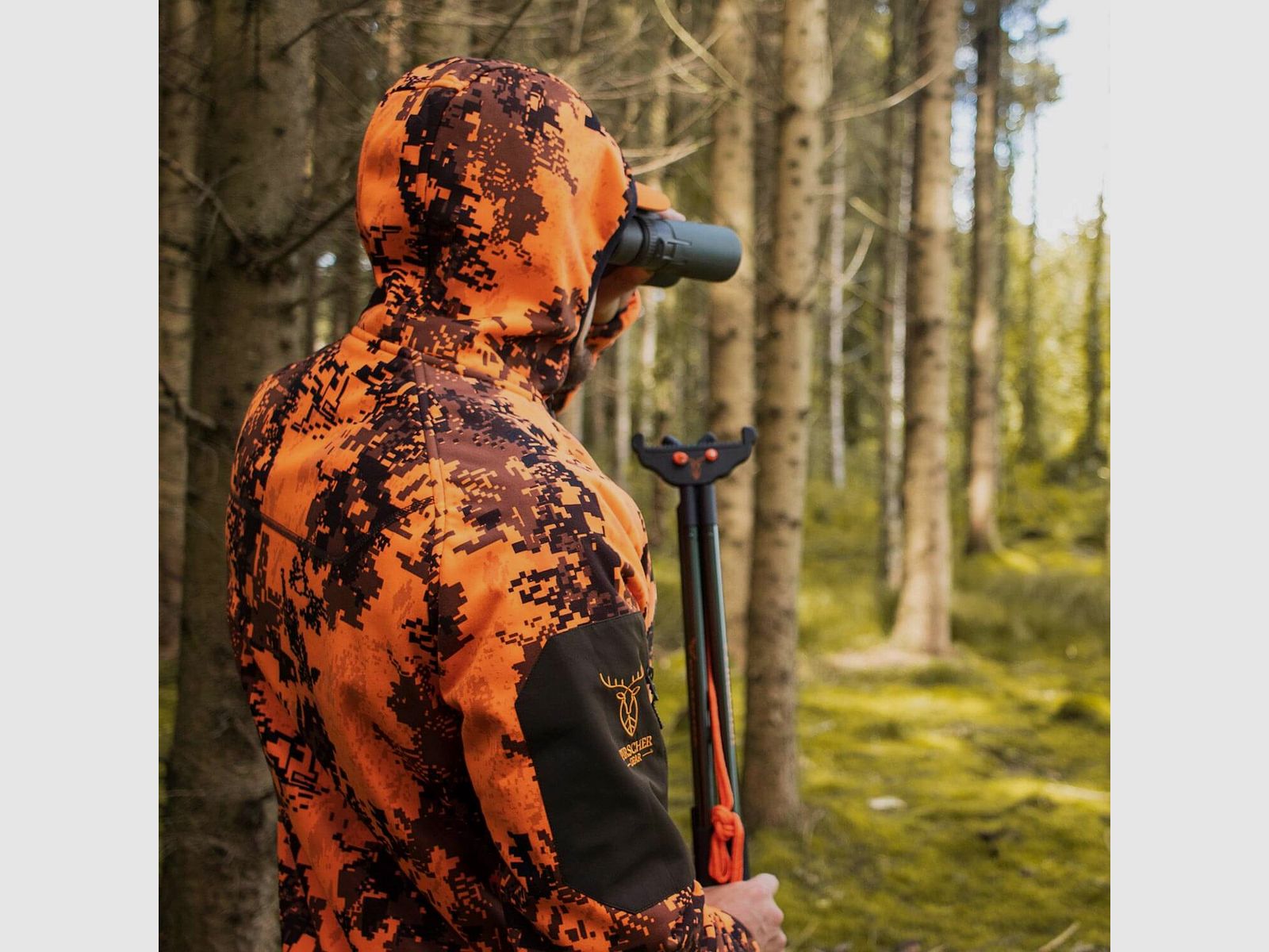 Pirscher Gear Fleece-Wendejacke Blaze