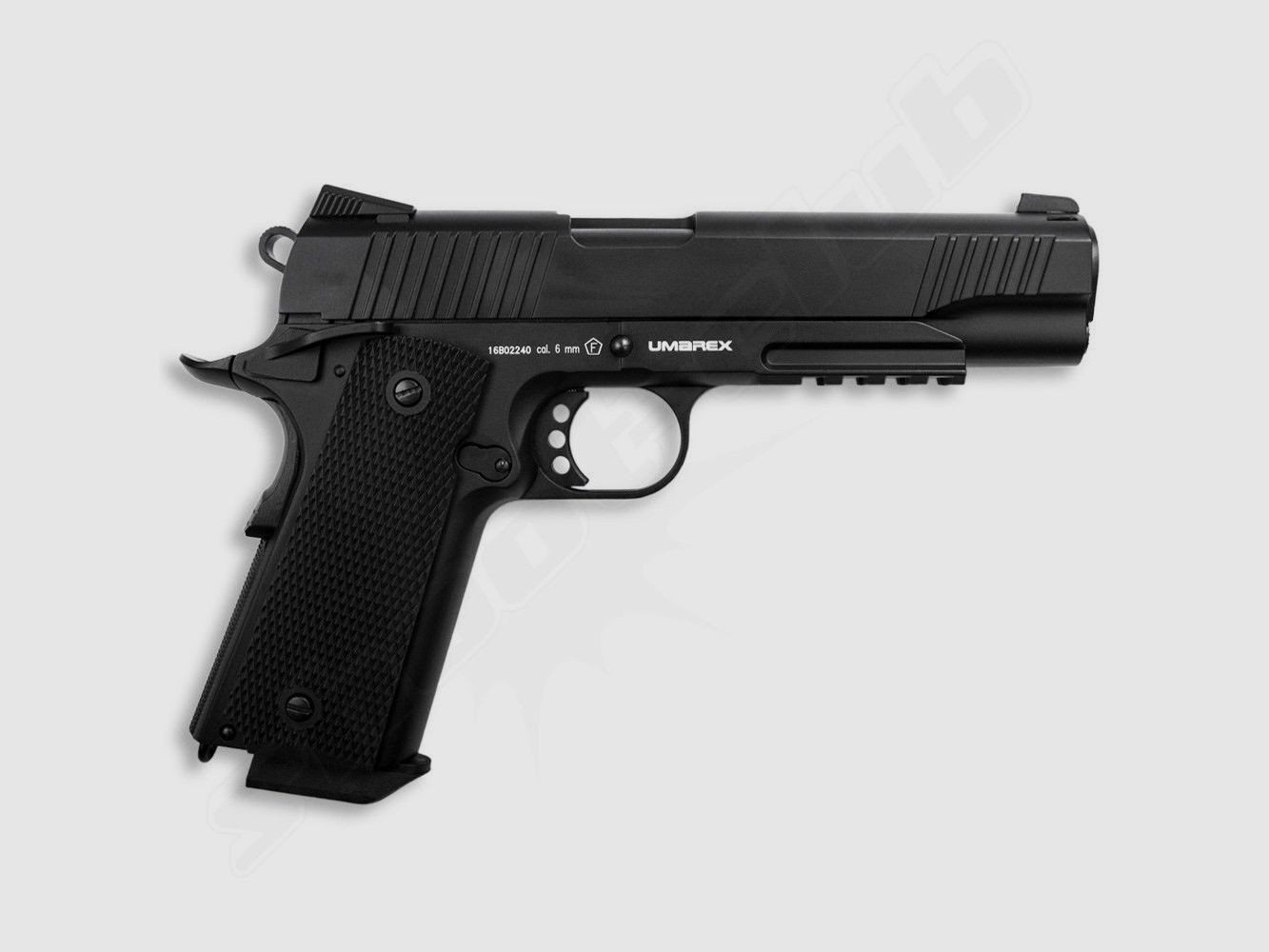 Elite Force 1911 TAC Airsoft CO2 Pistole Blowback 6mm BB Schwarz