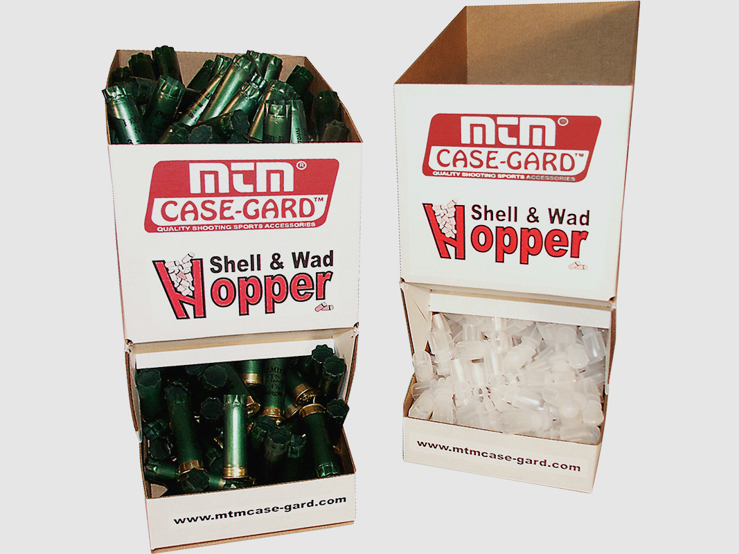 MTM Caja dispensadora para cartuchos de escopeta WH-01 blanca