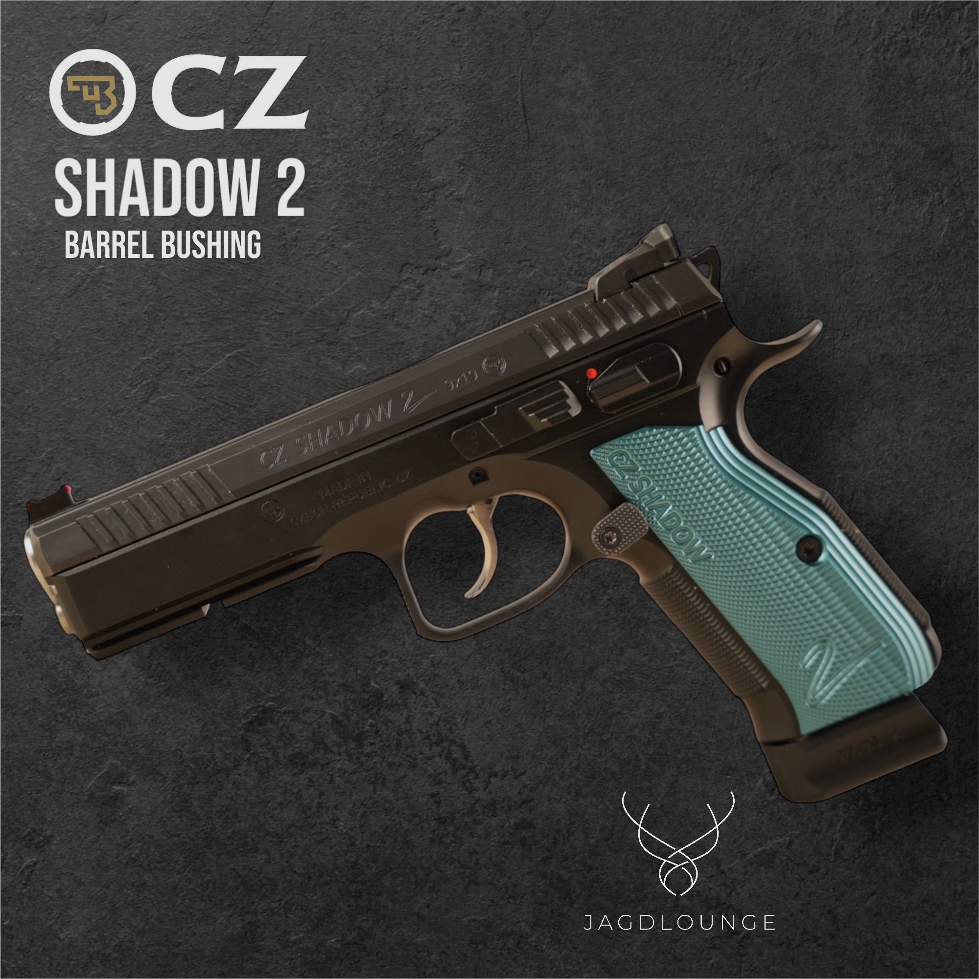 <CZ Shadow 2 z czarnym pierścieniem lufy>