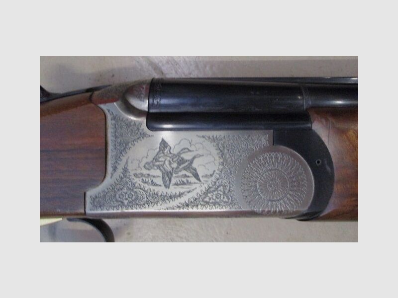 Bockdoppelflinte 12/70 Kettner Festchoke, selektiver Einabzug