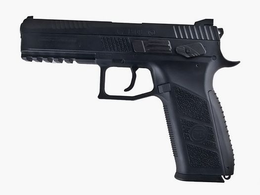 CO2 Pistole CZ P-09 Duty Blowback Metallschlitten Kaliber 4,5 mm BB und Diabolo (P18)