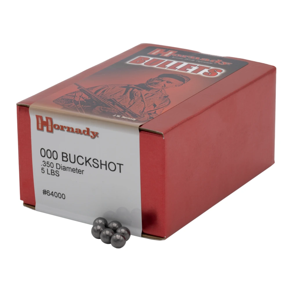 HORNADY 000 BUCKSHOT .350 DIAMETER (5 lbs.)