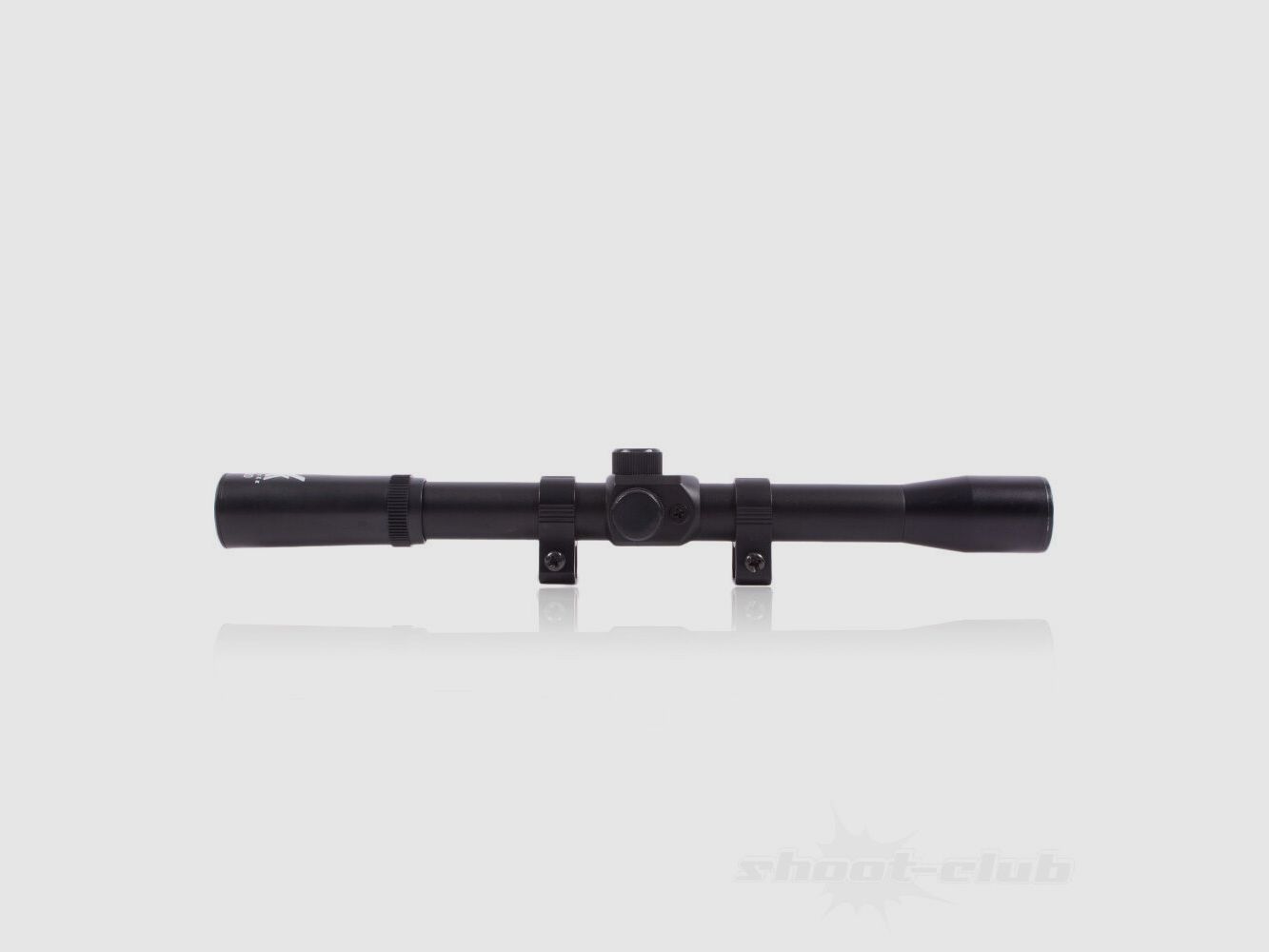 shoXx Zielfernrohr LG-Target Serie 4x20 + 2 Montageringe