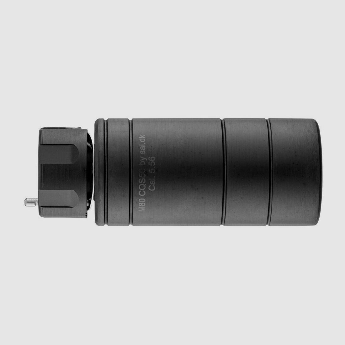 Schalldämpfer SAI M80CQS50 Kal. 5.56 mit QD-Befestigung für A2-Feuerdämpfer, Bild 3 von 4