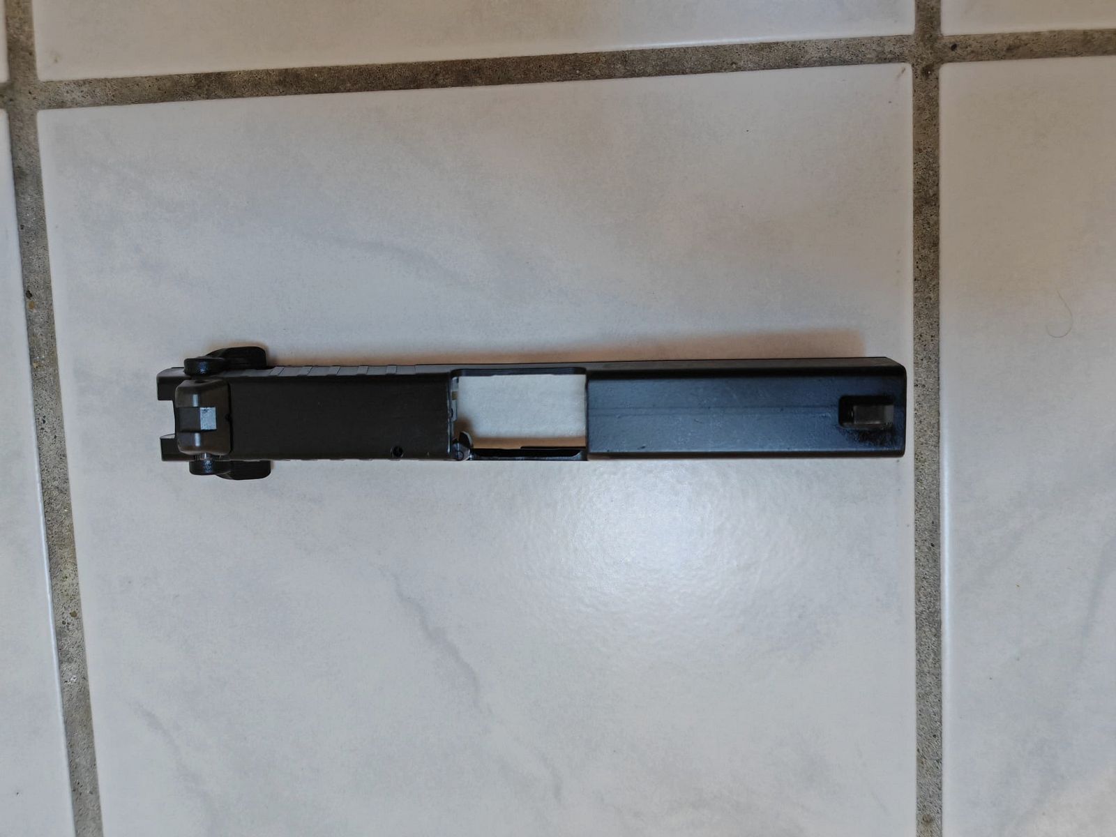 brünierter Ersatz / Wechselschlitten Verschluss für Umarex Walther PK380 9mm P.A.K. Schreckschusspistole