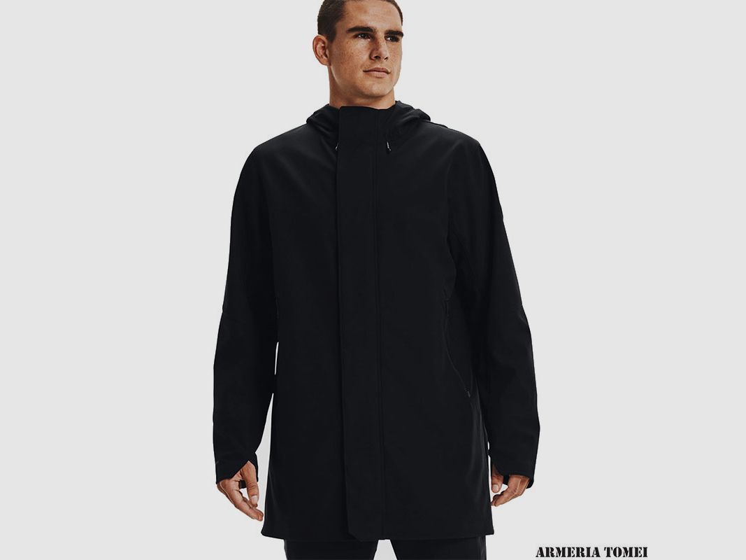 UNDER ARMOUR – MĘŻCZYZNA – RUSH SHELL PARKA™ Czarny – 001, zdjęcie 3 z 4