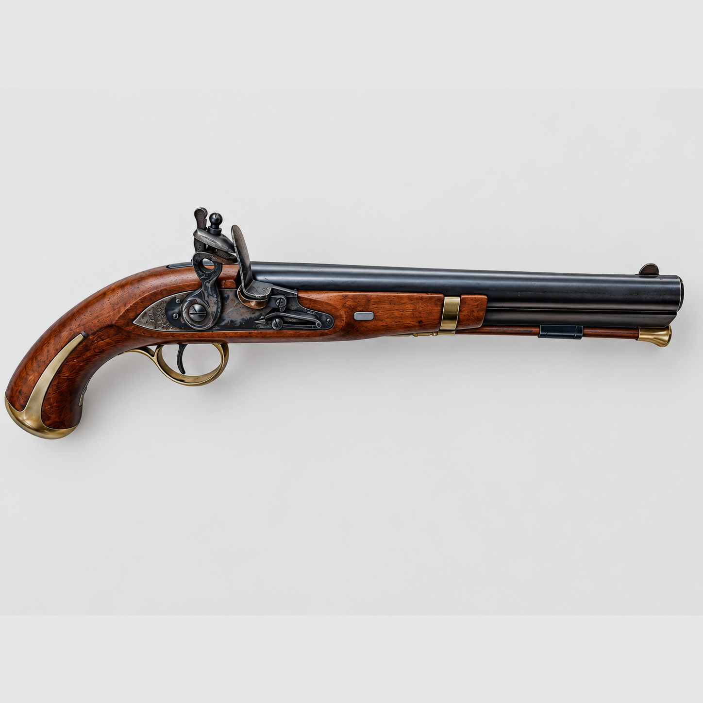 Pedersoli Harpers Ferry muzzleloader flintlock pistol caliber .58, immagine 1 di 4