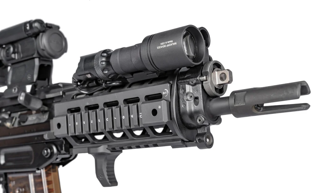 ARISAKA 18350 flashlight with Malkoff E2XTLv3 head – FDE, image 3 of 5