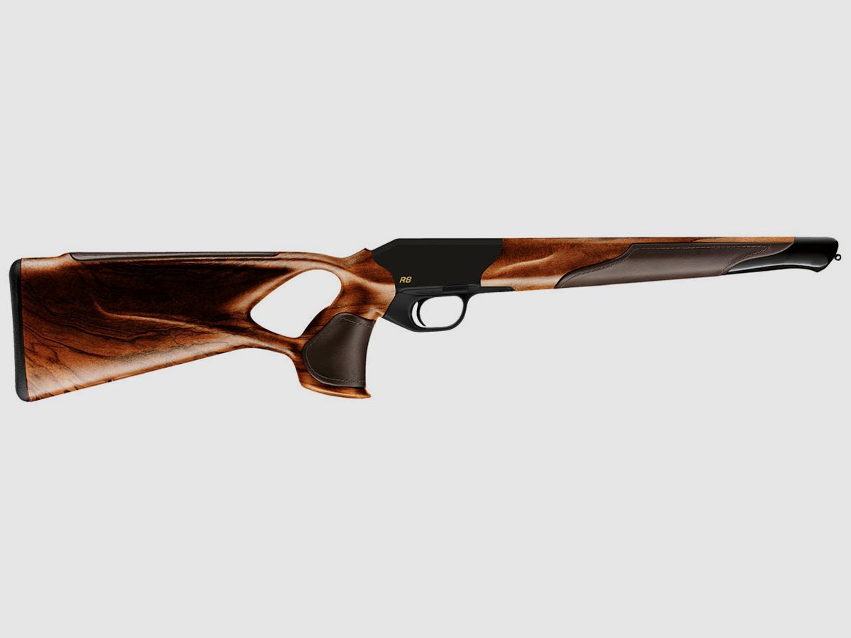 Système Blaser R8 Succès Silence Cuir / SHK:7 / Gauche Cuir véritable Cocoa