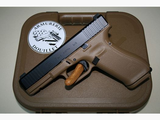 Glock 17 Gen 5 FS Coyote Armée Française Cal 9mm