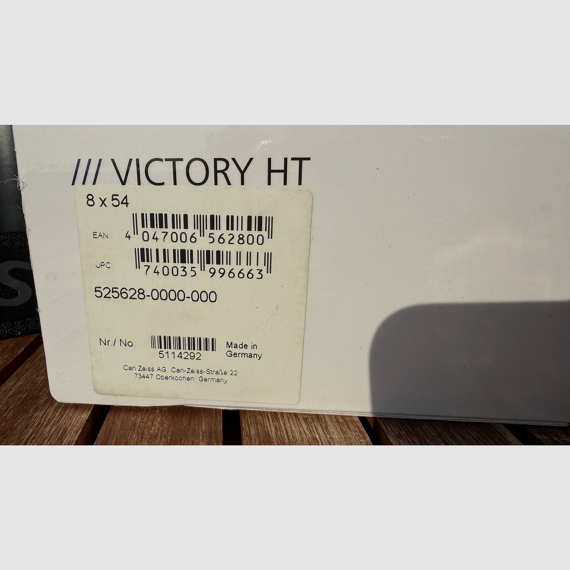 Zeiss Victory HT 8x54 – Wie neu – OVP & Tasche – Top Zustand