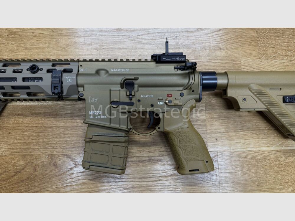 Heckler & Koch MR223 A3 G95A1 Mejoras 16,5 Caño Rifle Semiautomático .223Rem Versión Civil H&K G95A1 con Mejoras G95K y G95A1 / HK416 H&K 416 / MR 223 A3 MGB95A1