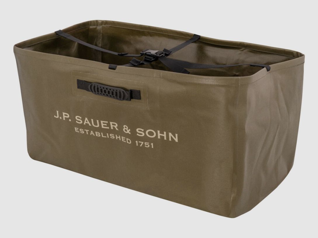 SAUER Wildwanne faltbar | für das Auto | Wild Transport | 100% Wasserdicht | Transport von Aufbruch zum Luderplatz | Jagd