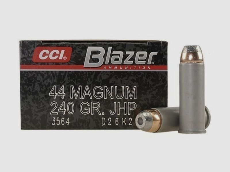 CCI Blazer Aluminum .44 Rem. Mag. 240GR JHP 50 cartridges