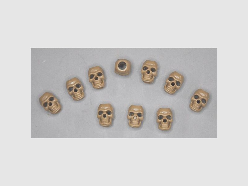 1 Kordelstopper Skull Coyote