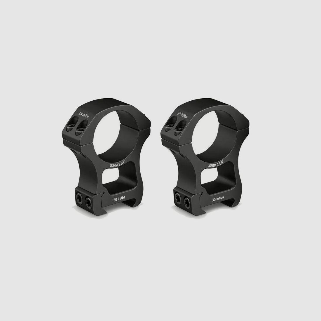 Vortex Pro Series 30 mm Anelli Extra Alti