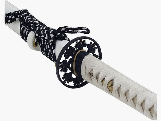 Samuraischwert John Lee Shiro weißes Katana Schwert