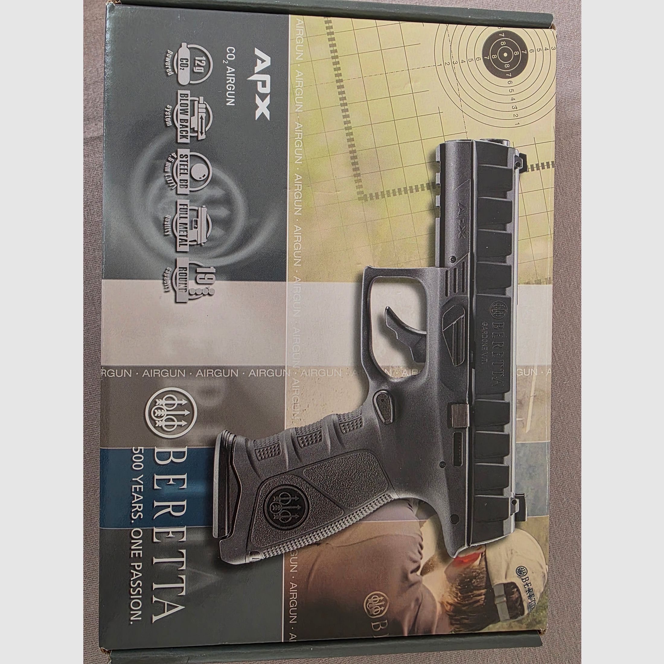 Beretta Apx 4,5mm Stahl BBs