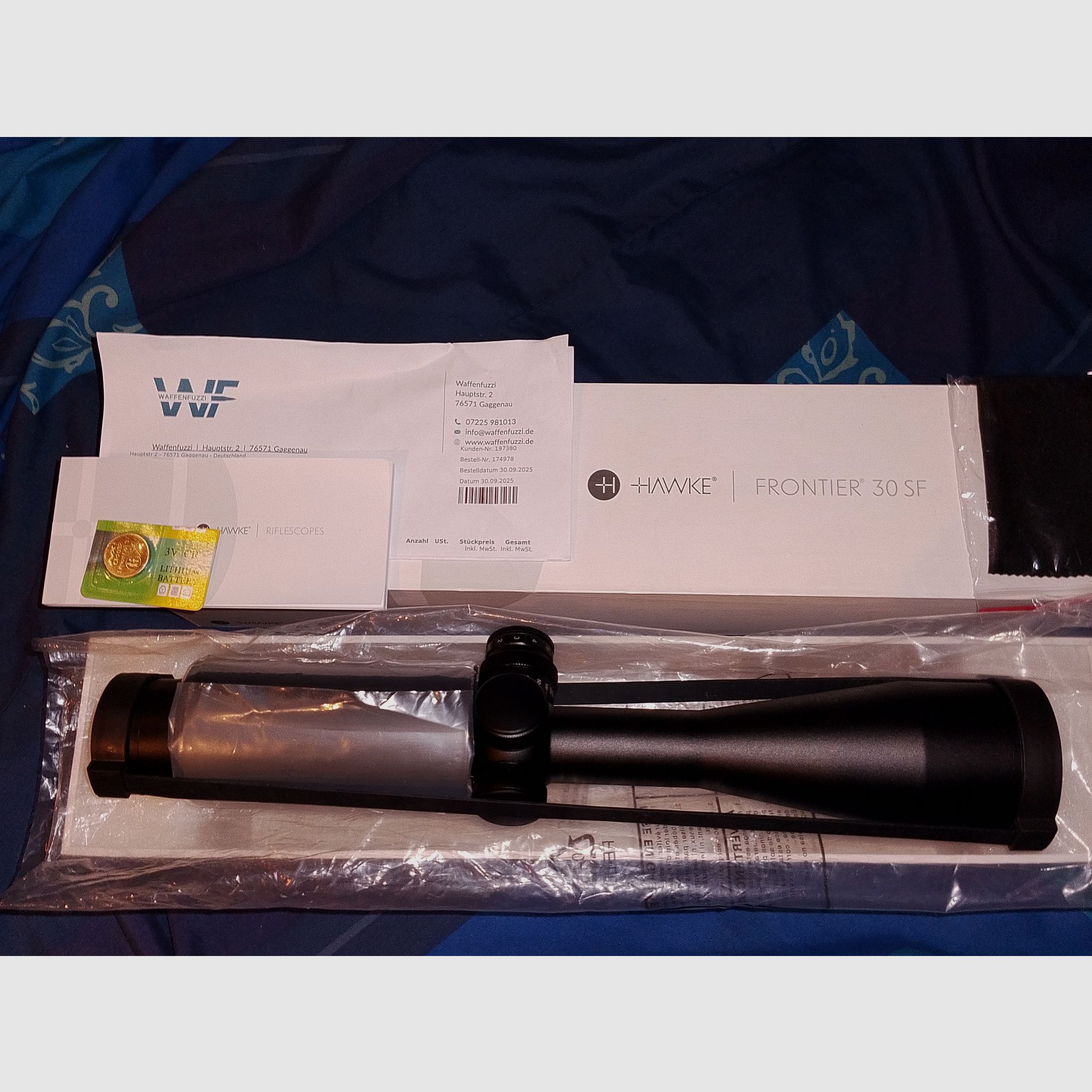 Zielfernrohr HAWKE frontier SF30