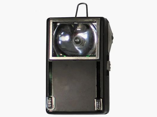 Polnische Armee Polnische Taschenlampe 3 Farben Metall Öse schwarz neuwertig