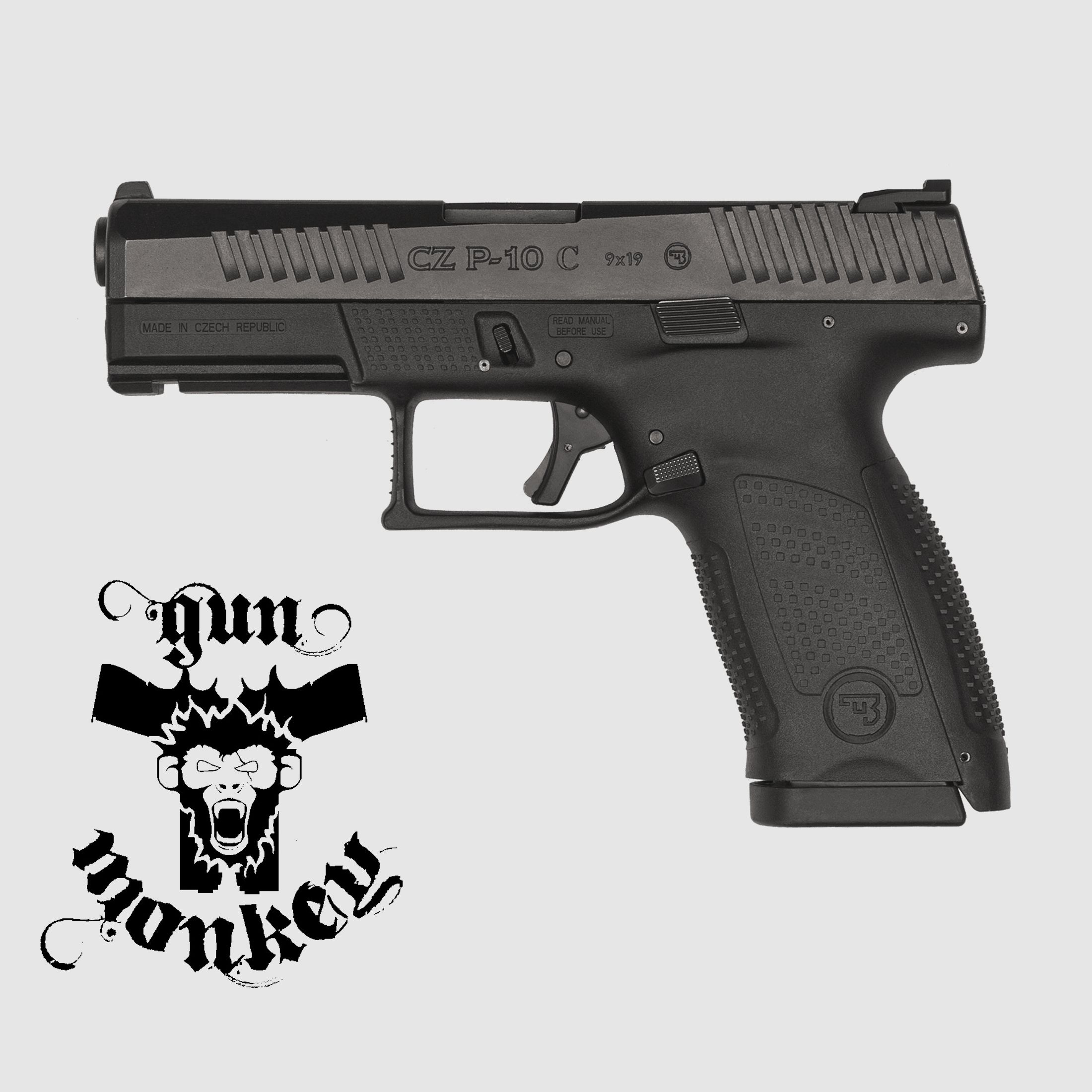 CZ P-10 C Tritium Black-pistool kal. 9x19