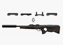 Walther RS3 Pro Chestnut inkl. Schalldämpfer - Repetierbüchse