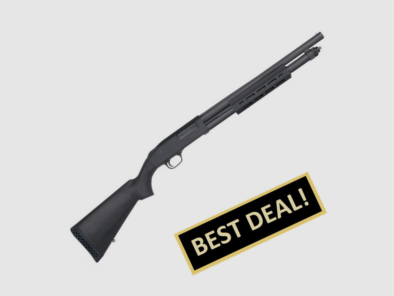 Mossberg 590A1 M-Lok 18,5" (5 inch) Zwart 12/76