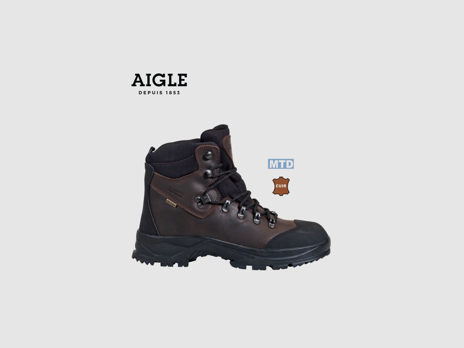 AIGLE Laforse MTD Dark Brown